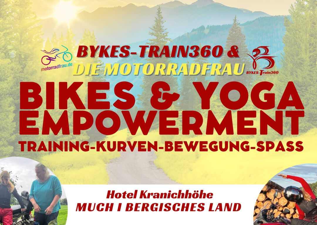 Bikes & Yoga Empowerment im Bergischen Land